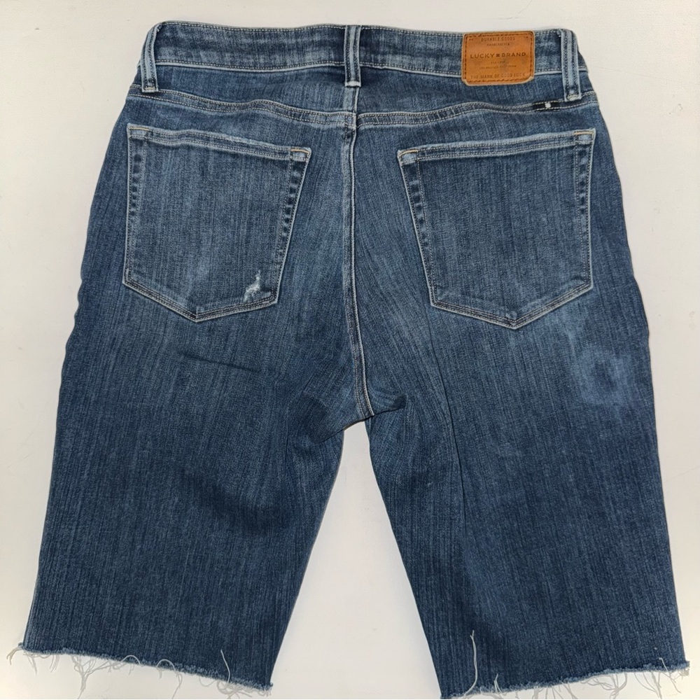 Women’s Lucky Brand Blue Jean Denim Cutoff Shorts. - Picture 1 of 7